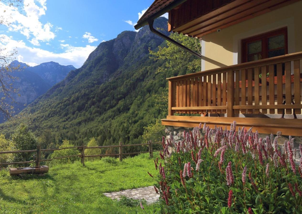 Zadnjica Holiday House Soca Bagian luar foto